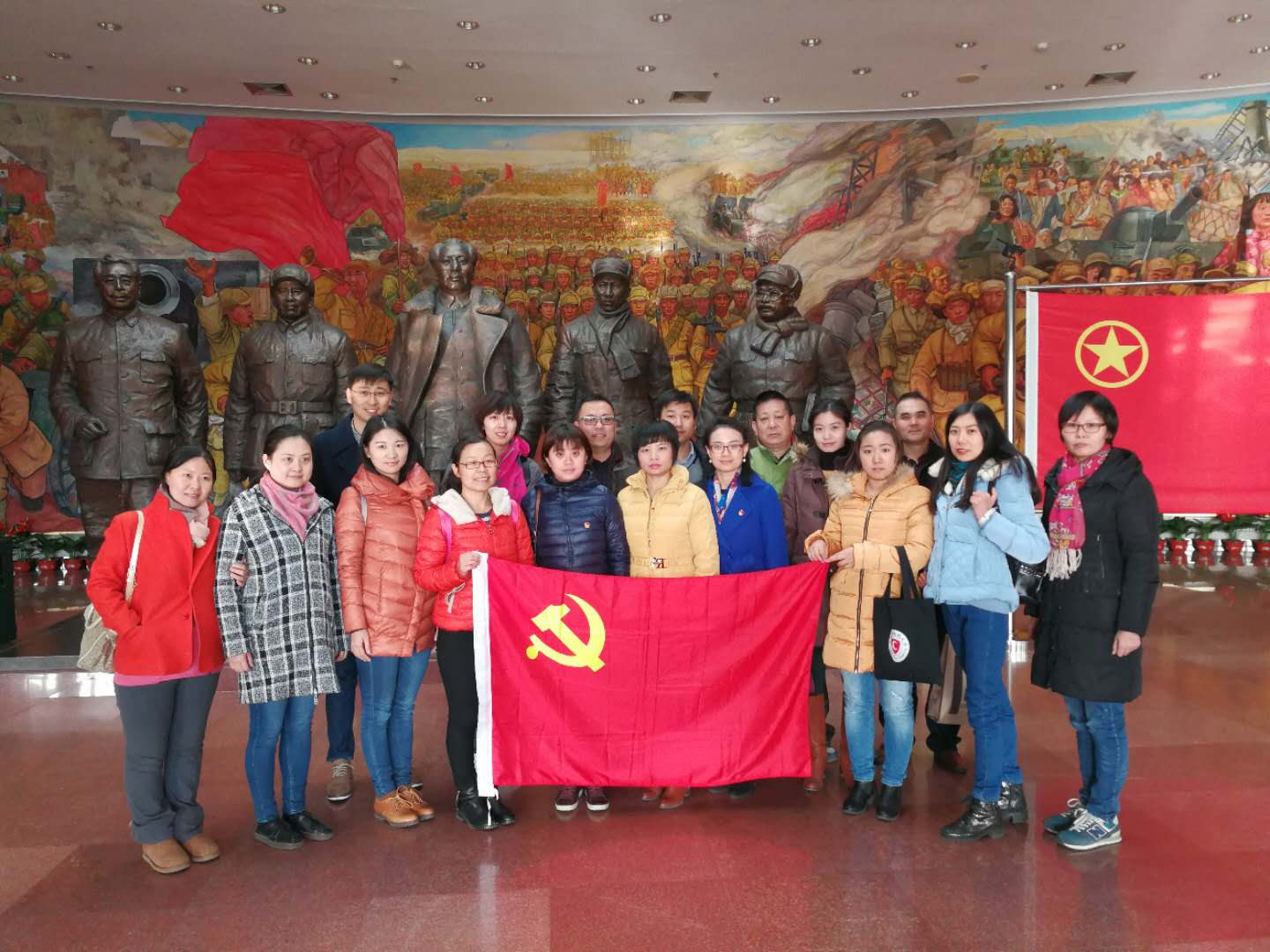 联谊支部合影留念